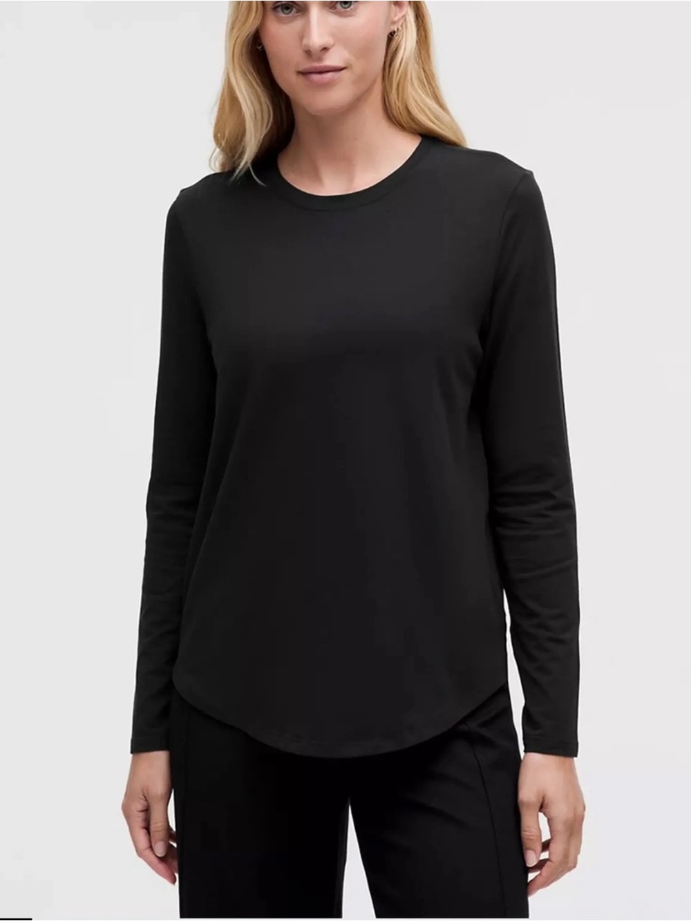 Lululemon Love Long Sleeve Black Shirt